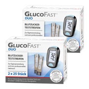 GlucoFast DUO Blutzuckerteststreifen 100 Stück 100 St