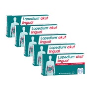 Produktabbildung: Lopedium® aktu lingual Fünferpack 5X10 St
