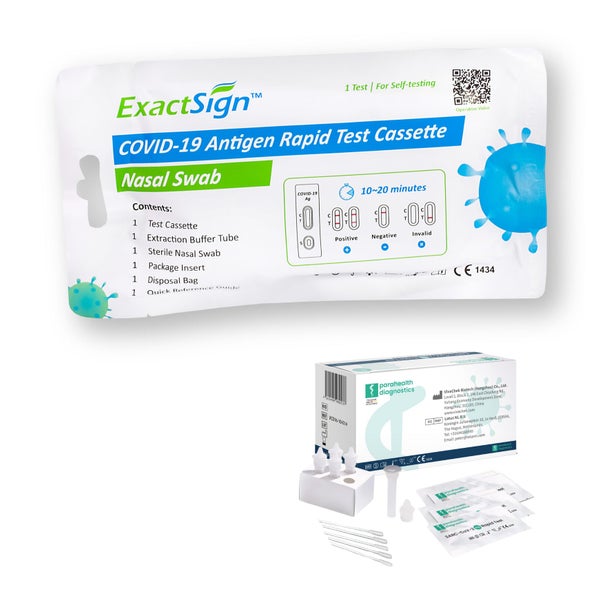 ExactSign Covid Antigentest gratis parahealth tests 5 St