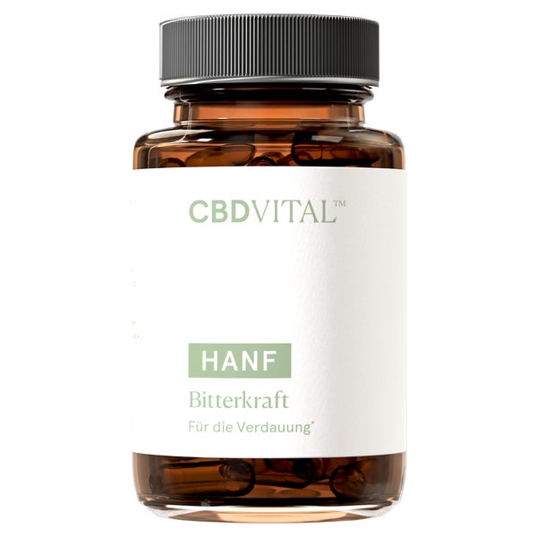 CBD VITAL Hanf Bitterkraft | Magenbitter in Kapseln 60 St