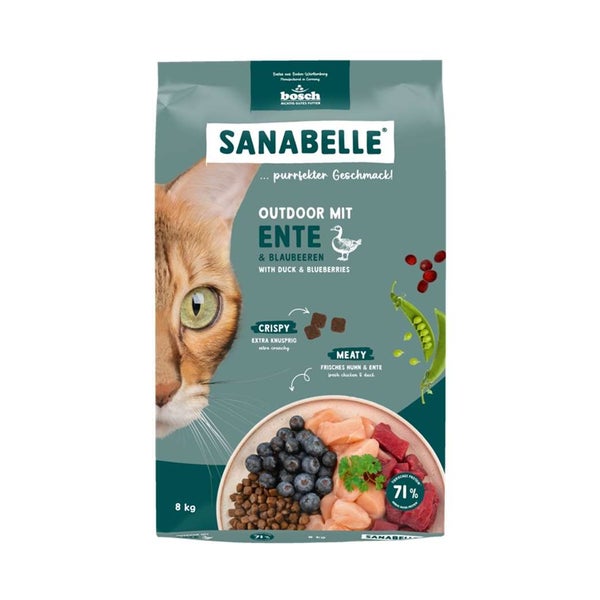 Sanabelle Outdoor mit Ente 8 kg