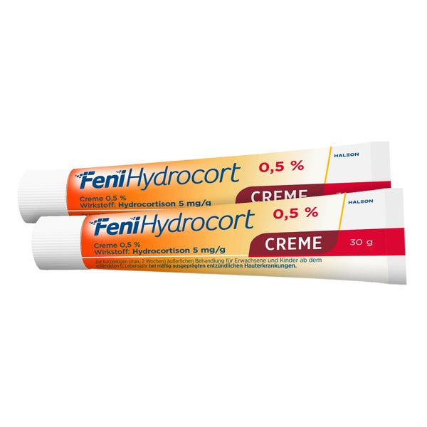 FeniHydrocort Creme 0,5 % Doppelpack 2X30 g