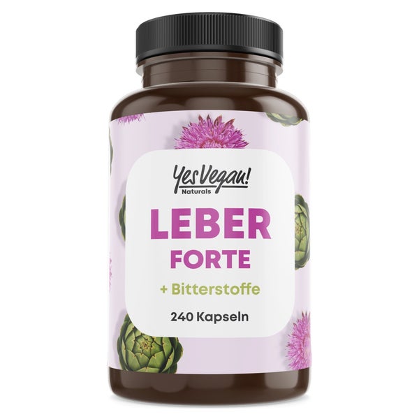 Leber Forte hochdosiert, Mariendistel Artischocke Cholin 240 St