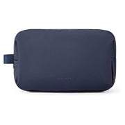 Kulturbeutel Herren Reise Dopp Kit Basic Blau-lederfolie-1 1 St