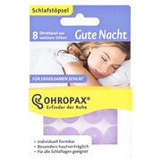 Produktabbildung: Ohropax Gute Nacht Silikon Ohrstöpsel 8 St