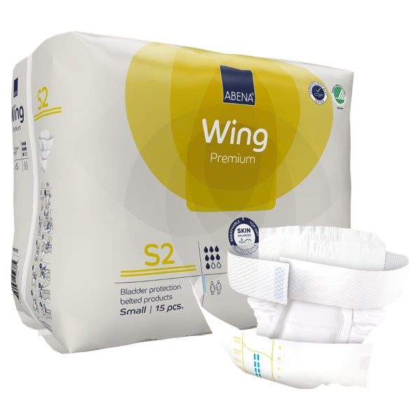 Abena Wing Premium S2 Windel Mit Gürtel 4X15 St
