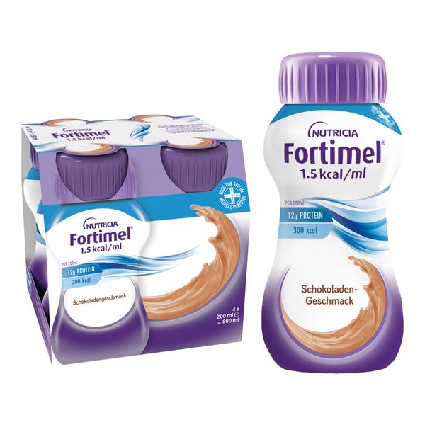 Fortimel 1.5 Kcal Schokoladengeschmack 4X200 ml