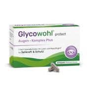Produktabbildung: GLYCOWOHL Augenkomplex Plus mit Lutein & Vitamin A + E vegan 60 St