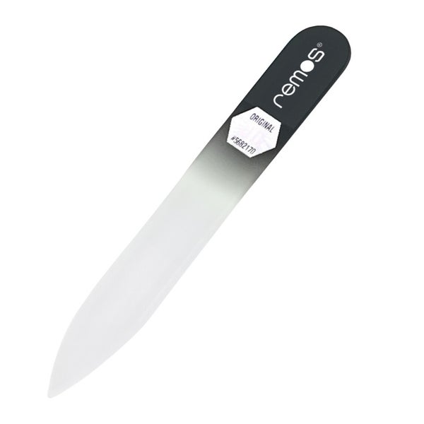 Glasnagelfeile 8 cm beidseitig schwarz 1 St