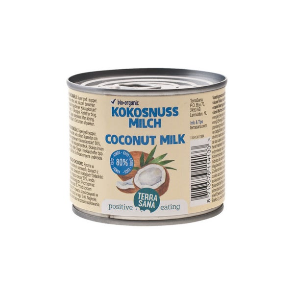 Terrasana - Bio Kokosmilch 200 ml
