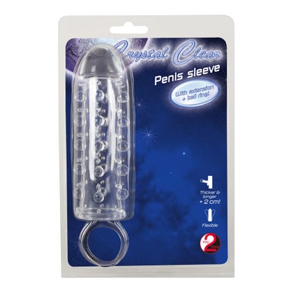 penishülle transparent Crystal - Transparente Penishülle mit Hodenring 1 St günstig kaufen