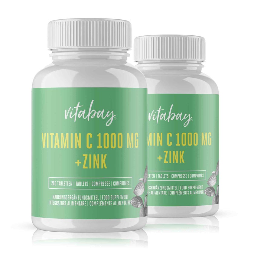Vitabay Vitamin C 1000 mg + Zink 400 St