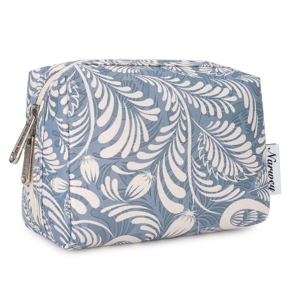 Kosmetiktasche Damen Schminktasche Kulturbeutel Klein Blaues 1 St