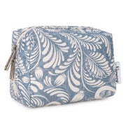 Kosmetiktasche Damen Schminktasche Kulturbeutel Klein Blaues 1 St