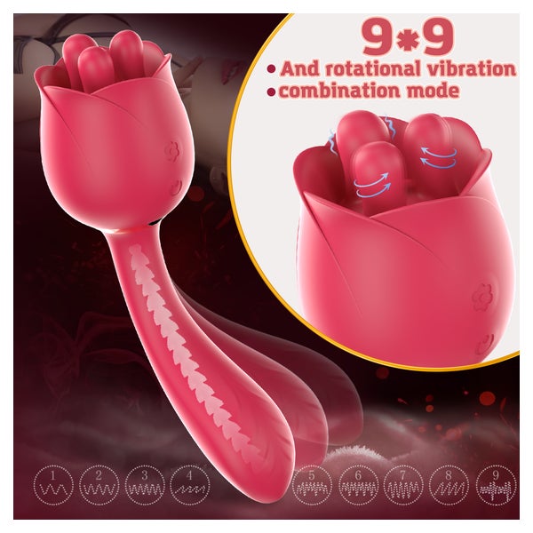 RO ME UP - Vibrator mit Ratation 1 St