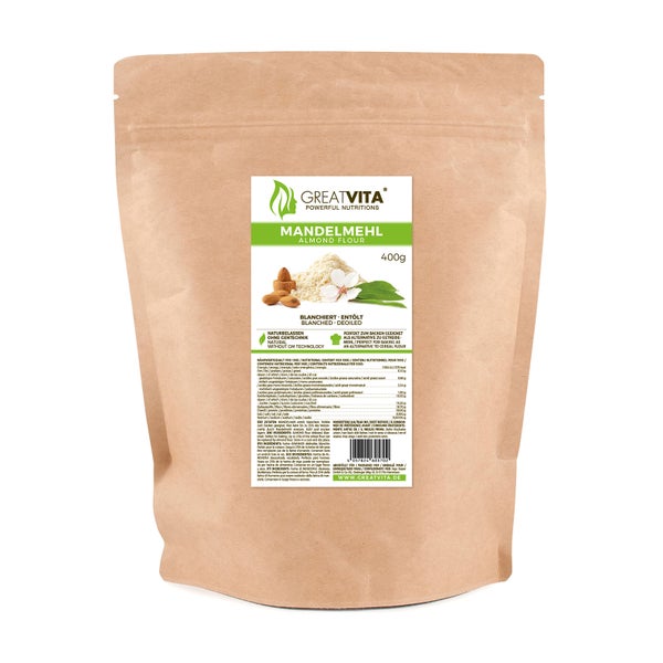 GreatVita Mandelmehl 400 g