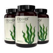 Produktabbildung: Elpixol® Algenöl 1000mg Kapseln mit EPA+DHA - Omega-3 - vegan 3x60 St