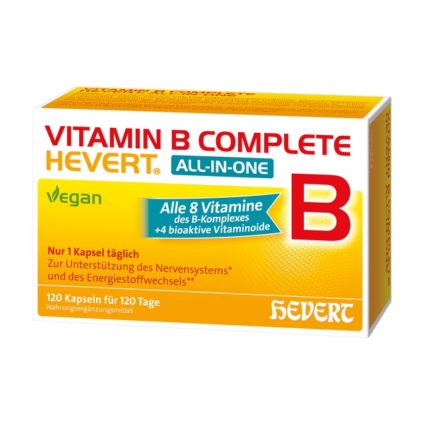 Vitamin B Complete Hevert All-in-one Kapseln 120 St