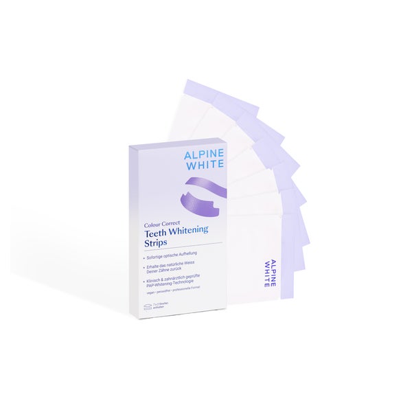 ALPINE WHITE Purple Whitening Strips 14X2 St