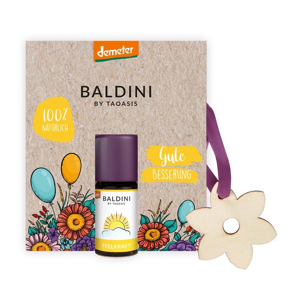 Baldini Gute Besserung Mini-duftset & Holzanhänger 1 St