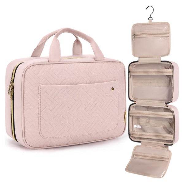 Kulturbeutel Reisetasche mit Haken Wasserabweisend Make-up O 1 St