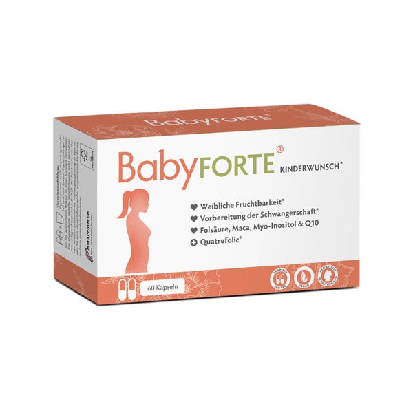 BabyFORTE Kinderwunsch Vitamine 60 St