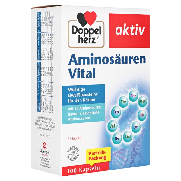 Doppelherz Aminosäuren Vital Kapseln 100 St