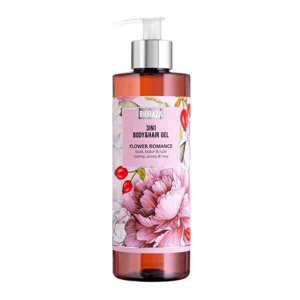Biobaza 3in1 Body & Hair Flower Romance 400 ml