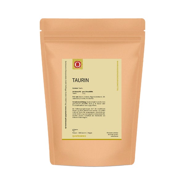 Quintessence Taurin Pulver - 100 % Taurin 500 g