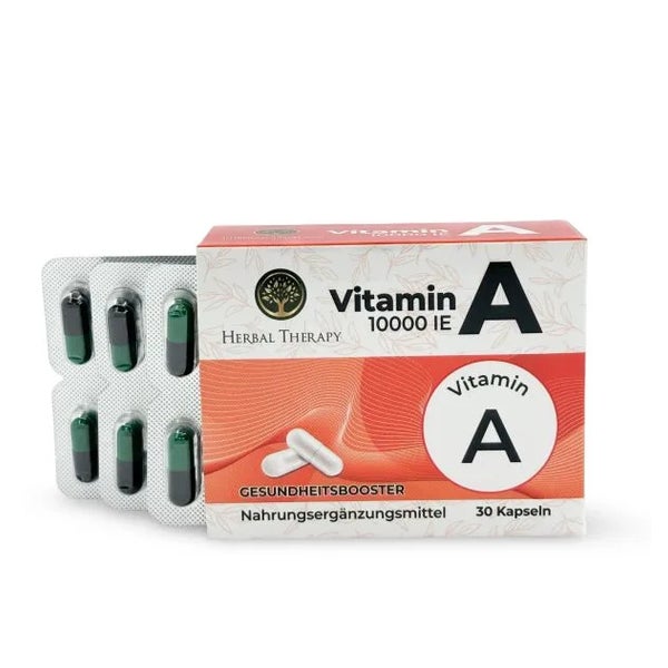 Herbal Therapy Vitamin A 10.000 IE 30 St