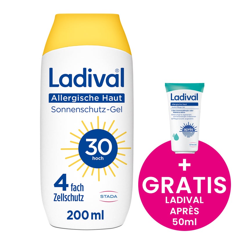 Ladival Allergische Haut Sonnenschutz-Gel LSF30 200 ml