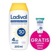 Produktabbildung: Ladival Allergische Haut Sonnenschutz-Gel LSF30 200 ml