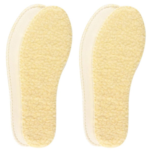 Lammfellsohlen Einlegesohlen Damen Herren 46 2 Paar Beige La 1 St