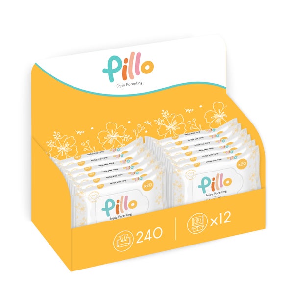 Pillo Feuchttücher Baby Pocket 240 St