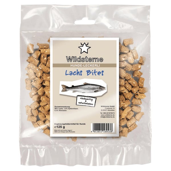 Wildsterne Bites Lachs 0,125 kg