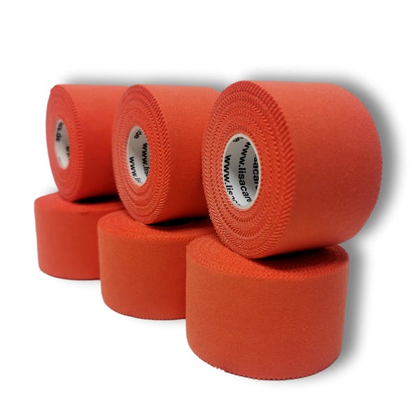 LisaCare Sport Tape - Orange Mix - 3,8cm x 10m 6 St