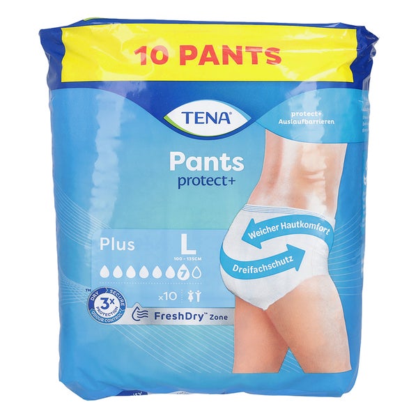 Tena Pants Plus L Bei Inkontinenz 10 St