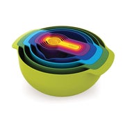 Joseph Joseph Nest   9 Plus   9 teiliges Essensvorbereitungsset   Mehrfarbig