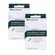 Produktabbildung: DocMorris Wundpflaster Sensitiv Duo 2X20 St