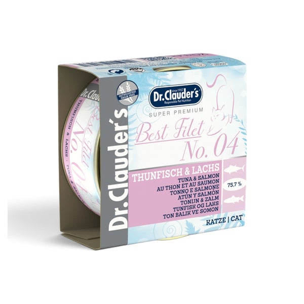 Dr.Clauder's Cat Best Filet Nassfutter
