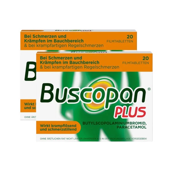 Buscopan Plus Doppelpack 2X20 St
