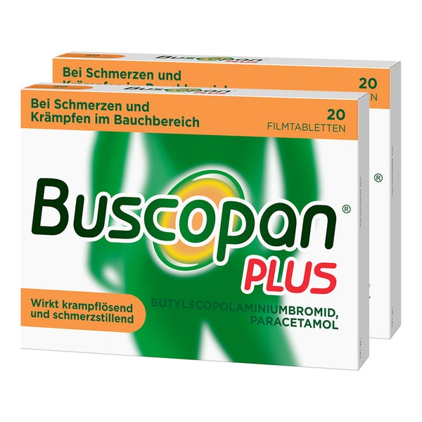 Buscopan Plus Doppelpack 2X20 St
