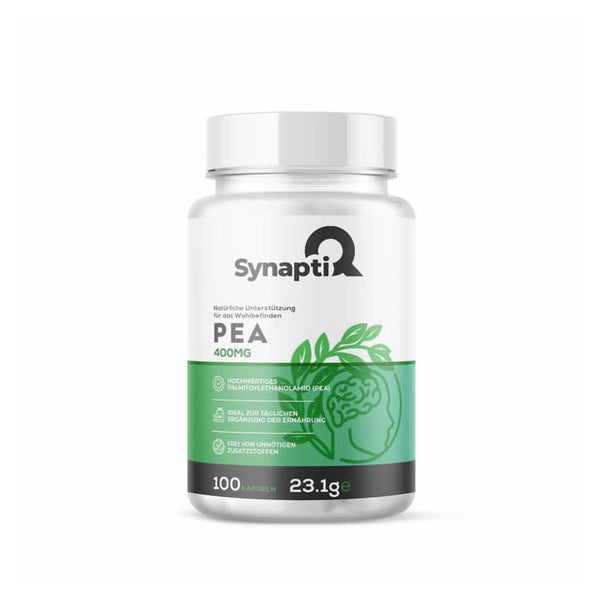 SynaptiQ® PEA – Natürliche Unterstützung für das Wohlbefinden 2x200 mg 100 St