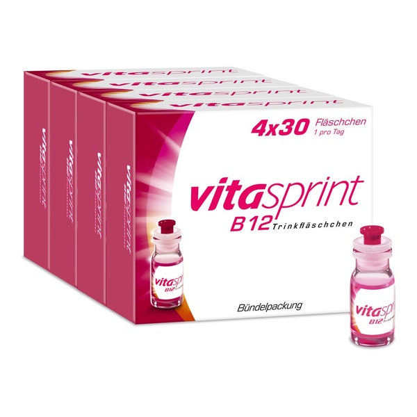 Vitasprint B12 Trinkfläschchen Viererpack 4X30 St