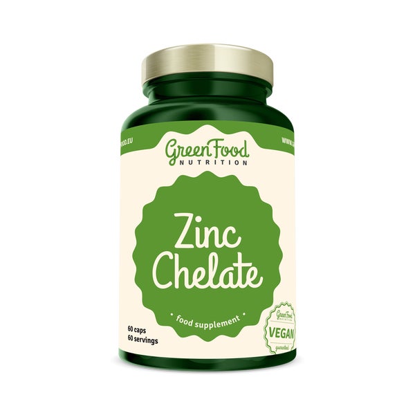 GreenFood Nutrition Zink Chelate 60 St