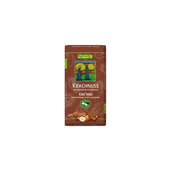 Rapunzel Vollmilch Schokolade Krachnuss HIH 300 g
