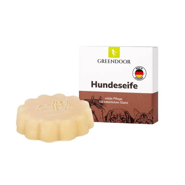 GREENDOOR Hundeseife für glänzendes Fell 80 g