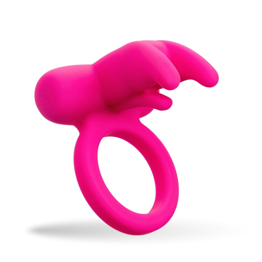 penisring rabbit RAMROD Rabbit Vibe Cockring (Black) - Vibrating rabbit penisring main image 0