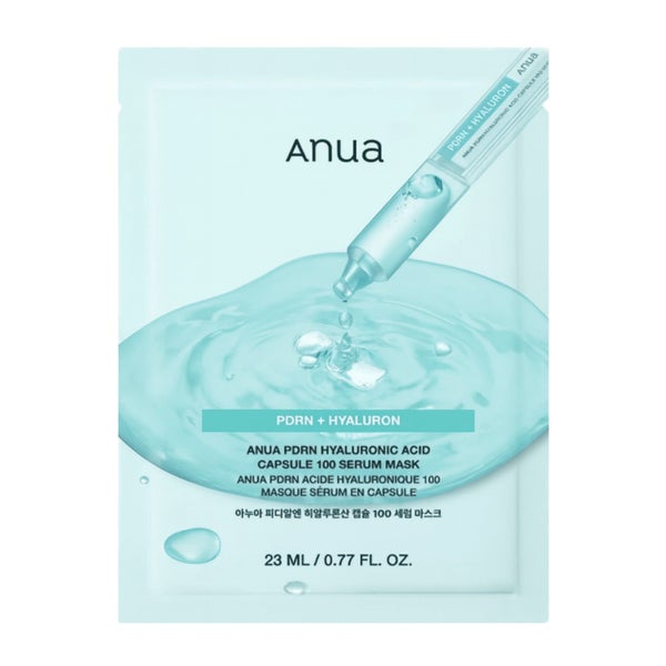 ANUA PDRN Hyaluronic Acid Capsule 100 Serum Mask 1 St