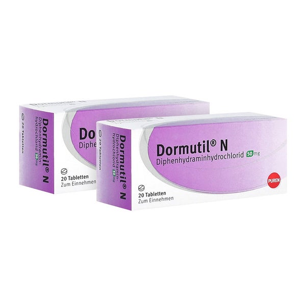 Dormutil® N Doppelpack 2X20 St